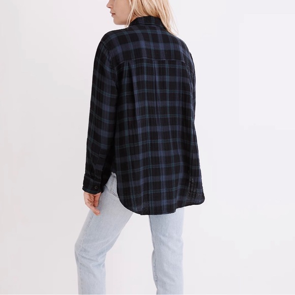 Madewell boyfriend button up flannel - Picture 4 of 4
